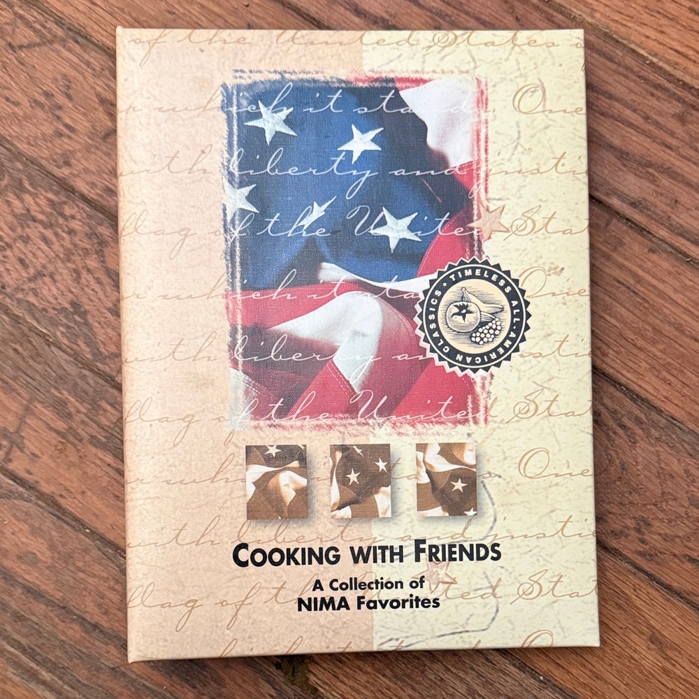 Vintage Cooking With Friends 2002 NIMA Favorites Cook Book